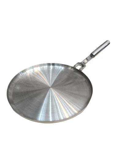Alpha Stainless Steel Tawa / Hot Plate "Induction Base" – 30cm