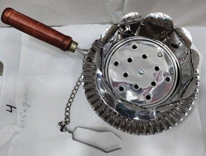 Stainless Steel Lobandan & Dhonidan Incense Burner