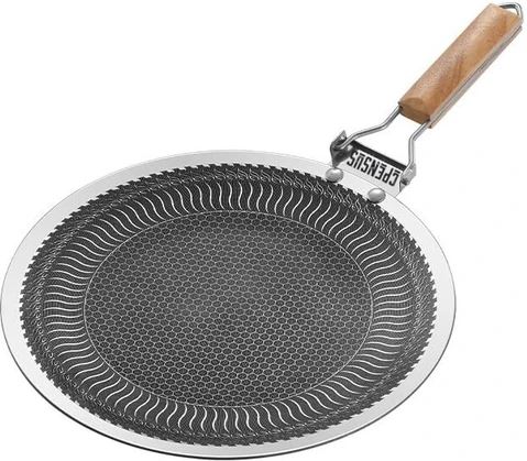 45 cm Honeycomb Tawa with Folding Handle – Large Non-Stick Griddle